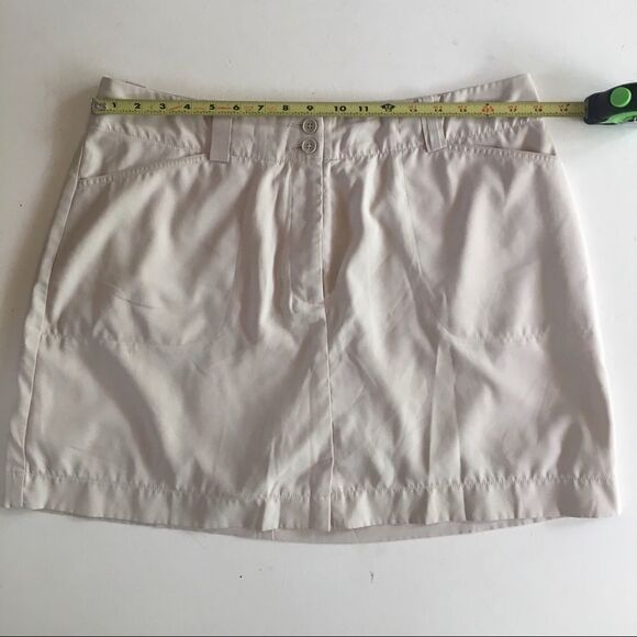 Nike Golf FitDry Cream Colored Skort Size 14 - Picture 8 of 16